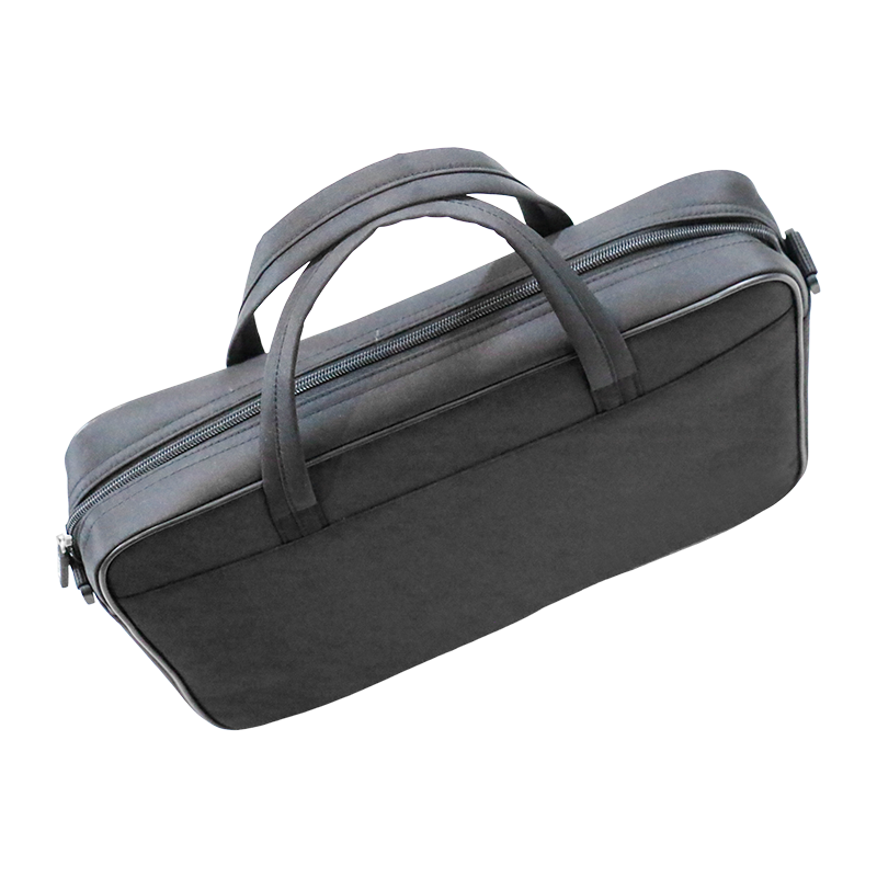 Beg Dokumen Perniagaan Oxford Lelaki dengan Logo Custom-Penganjur Fail Zippered Multi-Comparment