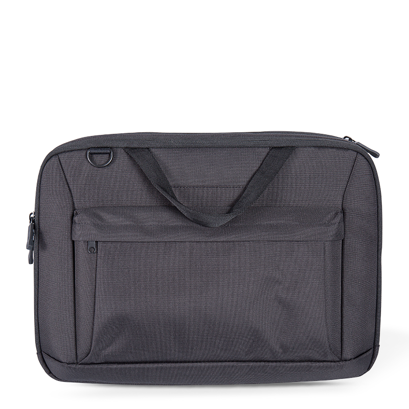 Beg bimbit perniagaan genggam hitam dan crossbody
