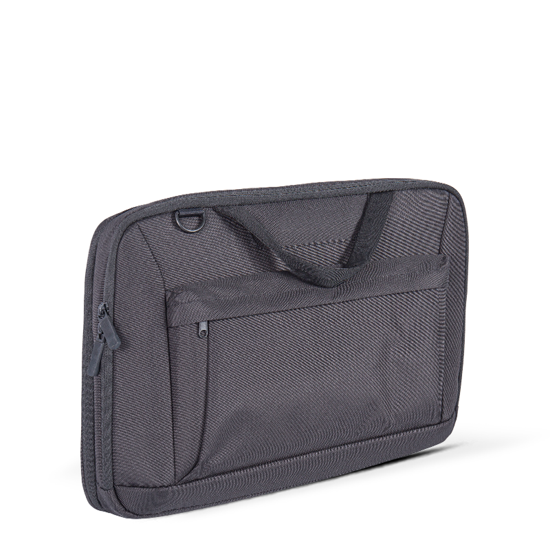 Beg bimbit perniagaan genggam hitam dan crossbody