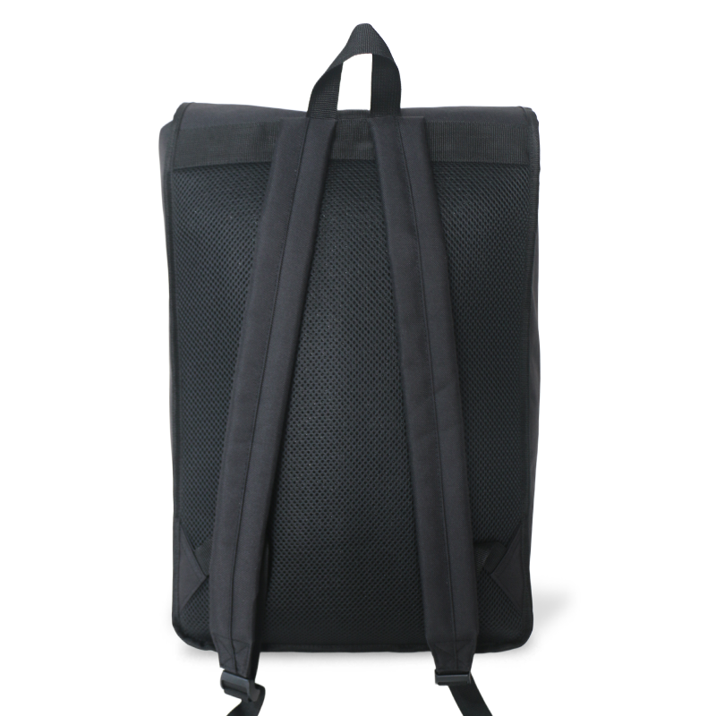 Ransel komputer riba lelaki dan wanita 15.6 inci dengan kalis air yang dilancarkan atas, pembukaan lebar, sesuai untuk berbasikal sekolah, perjalanan rekreasi
