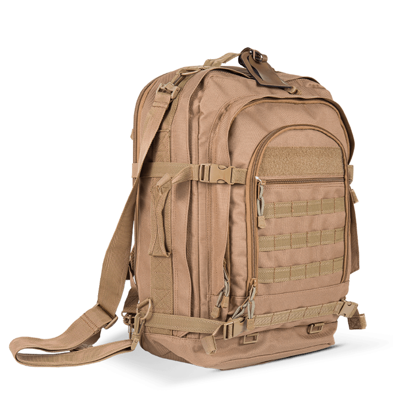 Eksport ransel taktikal, penyamaran air penyamaran, ransel hiking sukan luaran yang tahan haus, kapasiti besar
